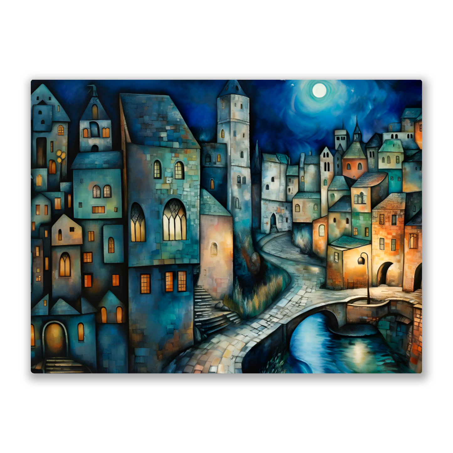 Lunar Enclave Premium Landscape Aluminum Prints