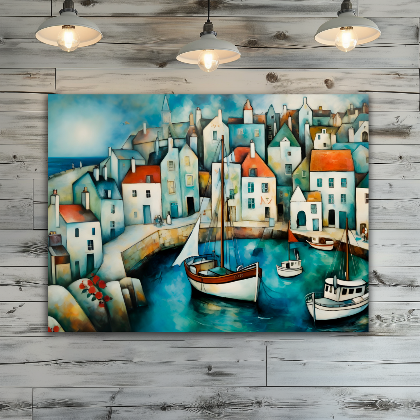 Harbour Hues Premium Landscape Aluminum Prints
