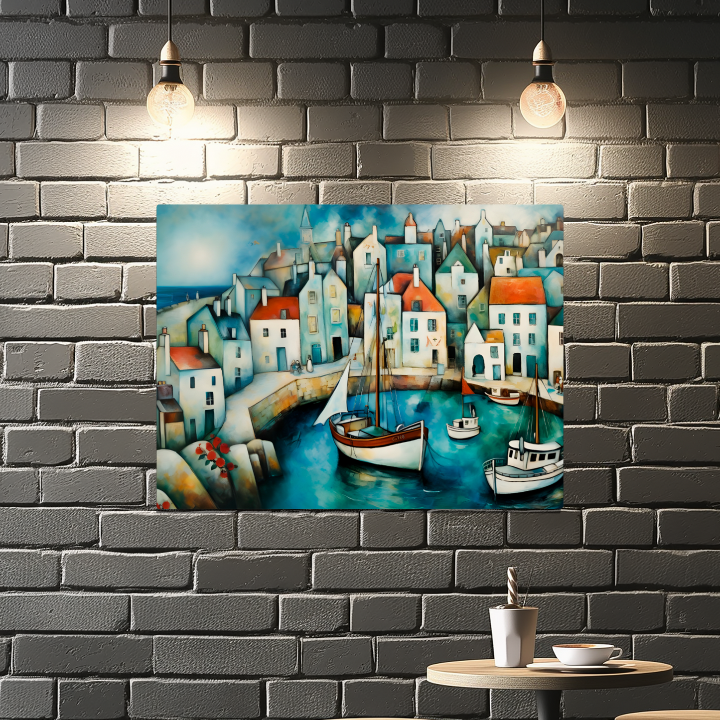 Harbour Hues Premium Landscape Aluminum Prints