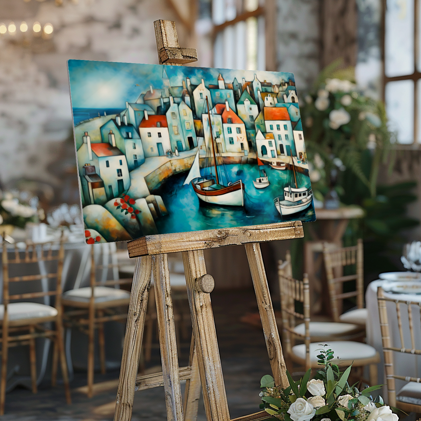 Harbour Hues Premium Landscape Aluminum Prints