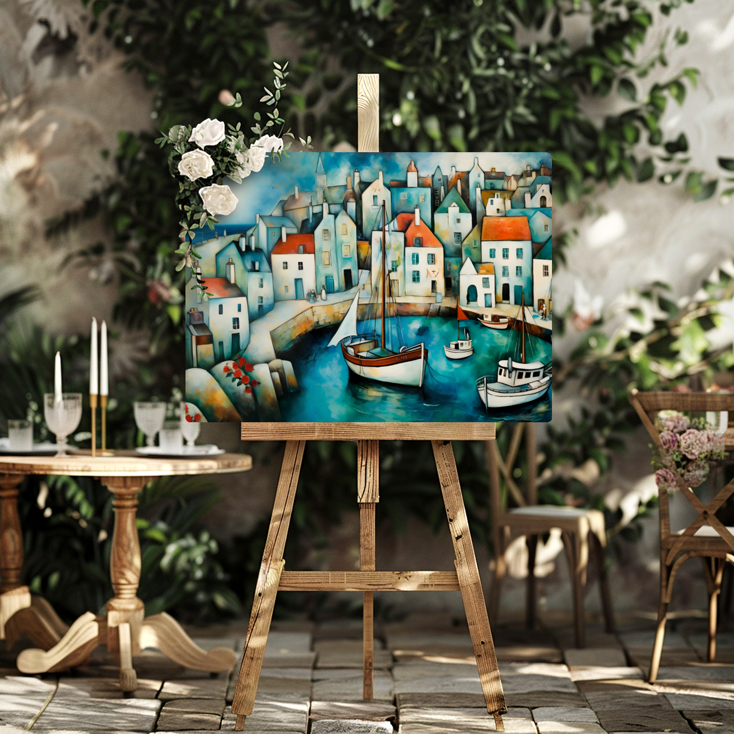 Harbour Hues Premium Landscape Aluminum Prints