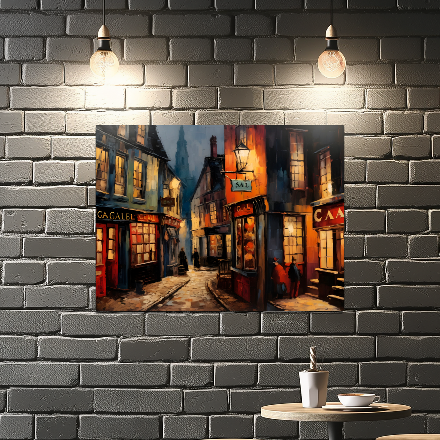 Twilight Alcove Premium Landscape Aluminum Prints