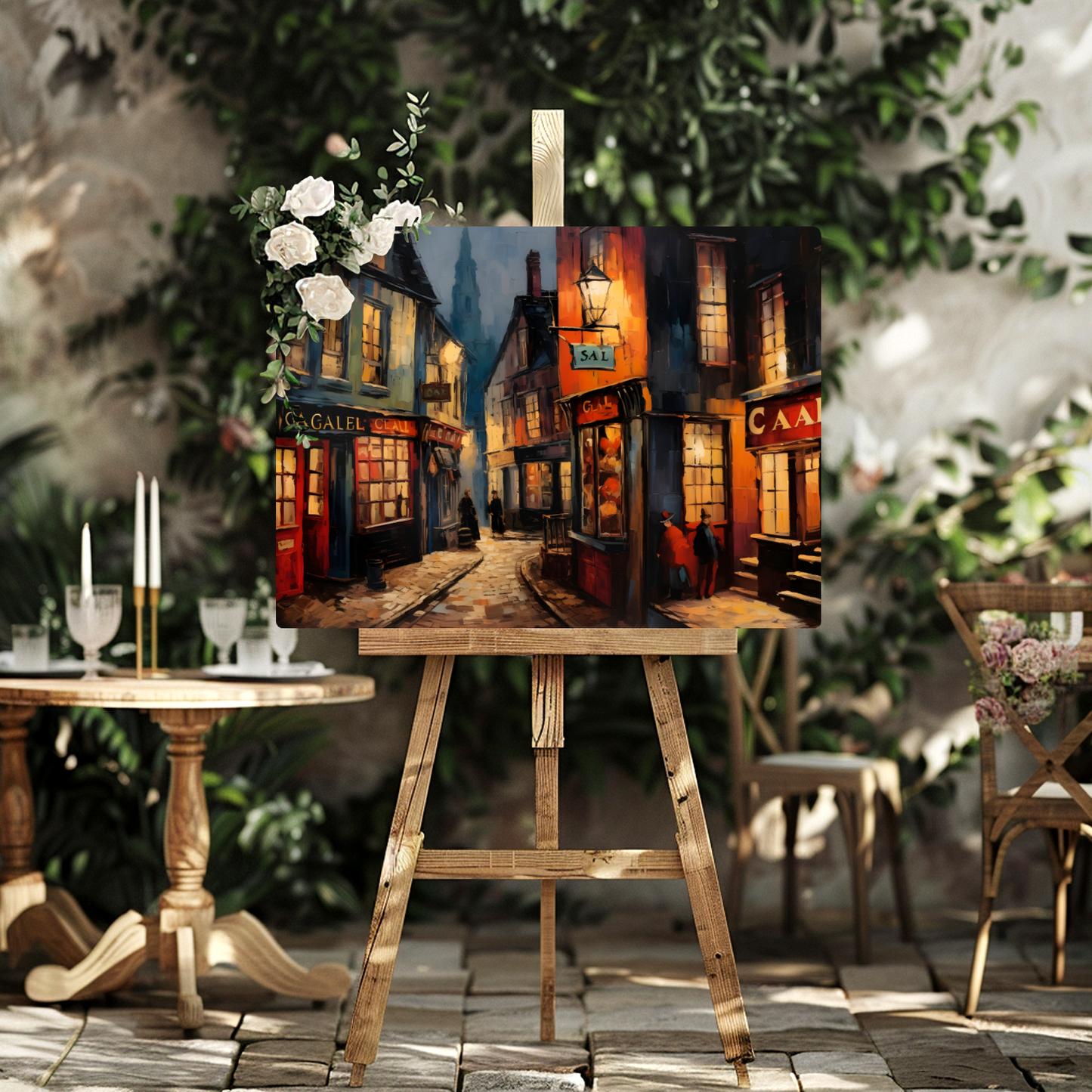 Twilight Alcove Premium Landscape Aluminum Prints