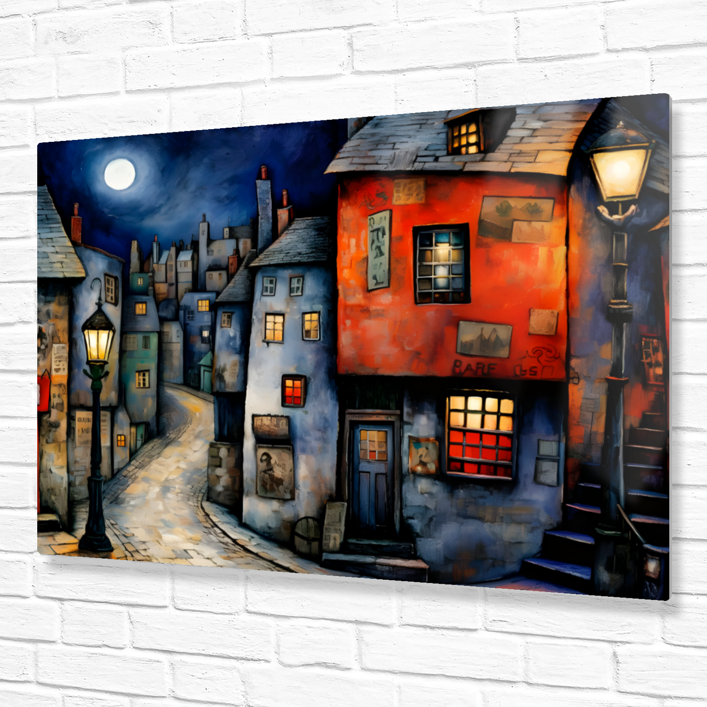 Moonlit Murmurs Premium Landscape Aluminum Prints