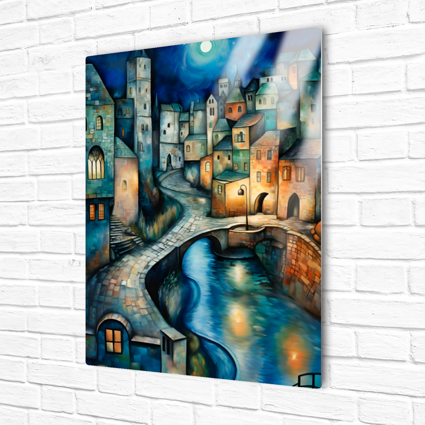 Lunar Enclave Premium Portrait Aluminum Prints