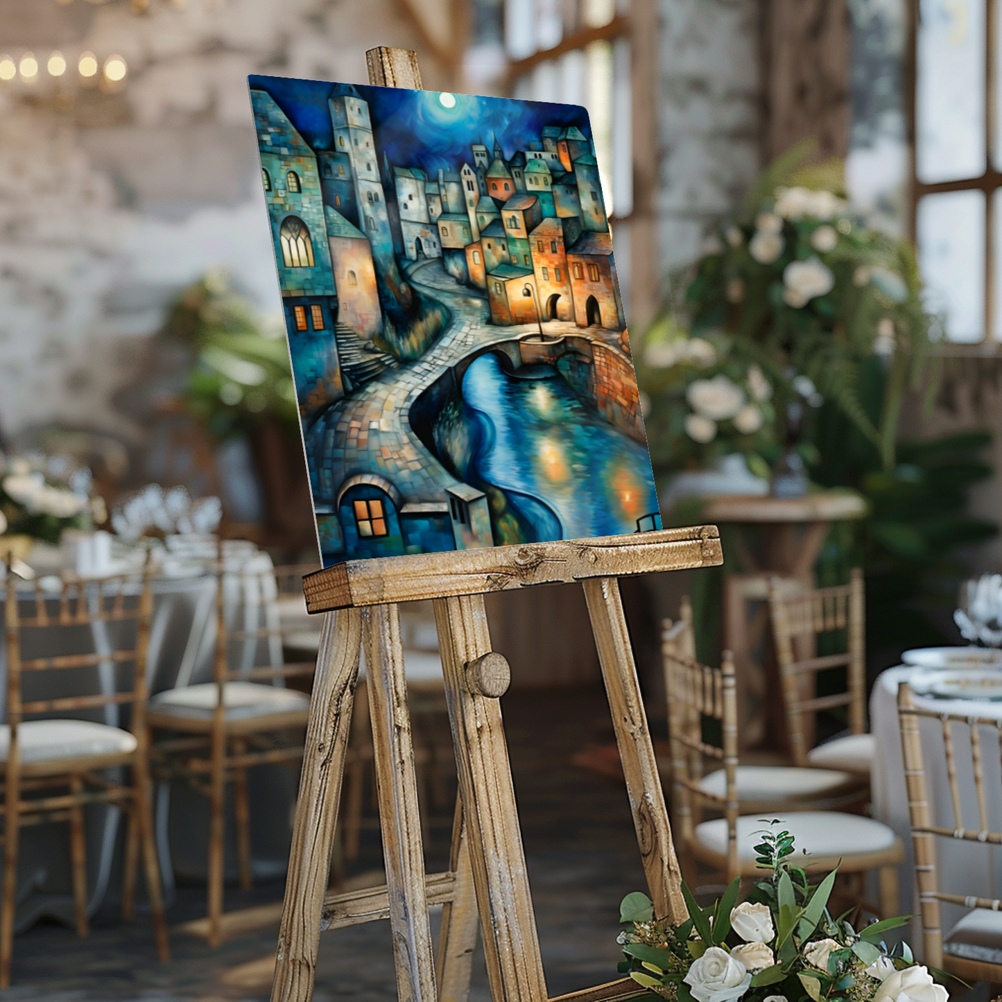 Lunar Enclave Premium Portrait Aluminum Prints