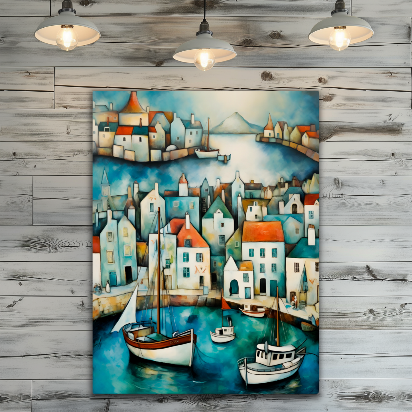 Harbour Hues Premium Portrait Aluminum Prints