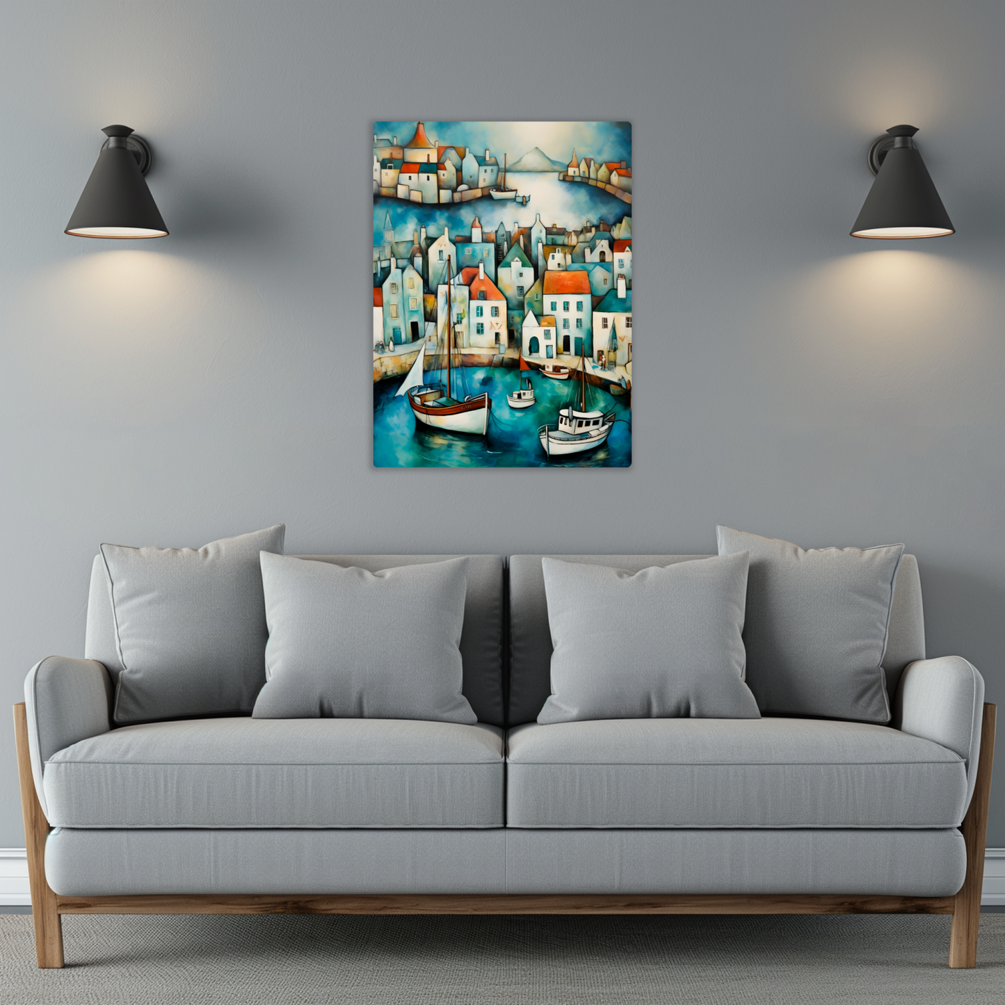 Harbour Hues Premium Portrait Aluminum Prints