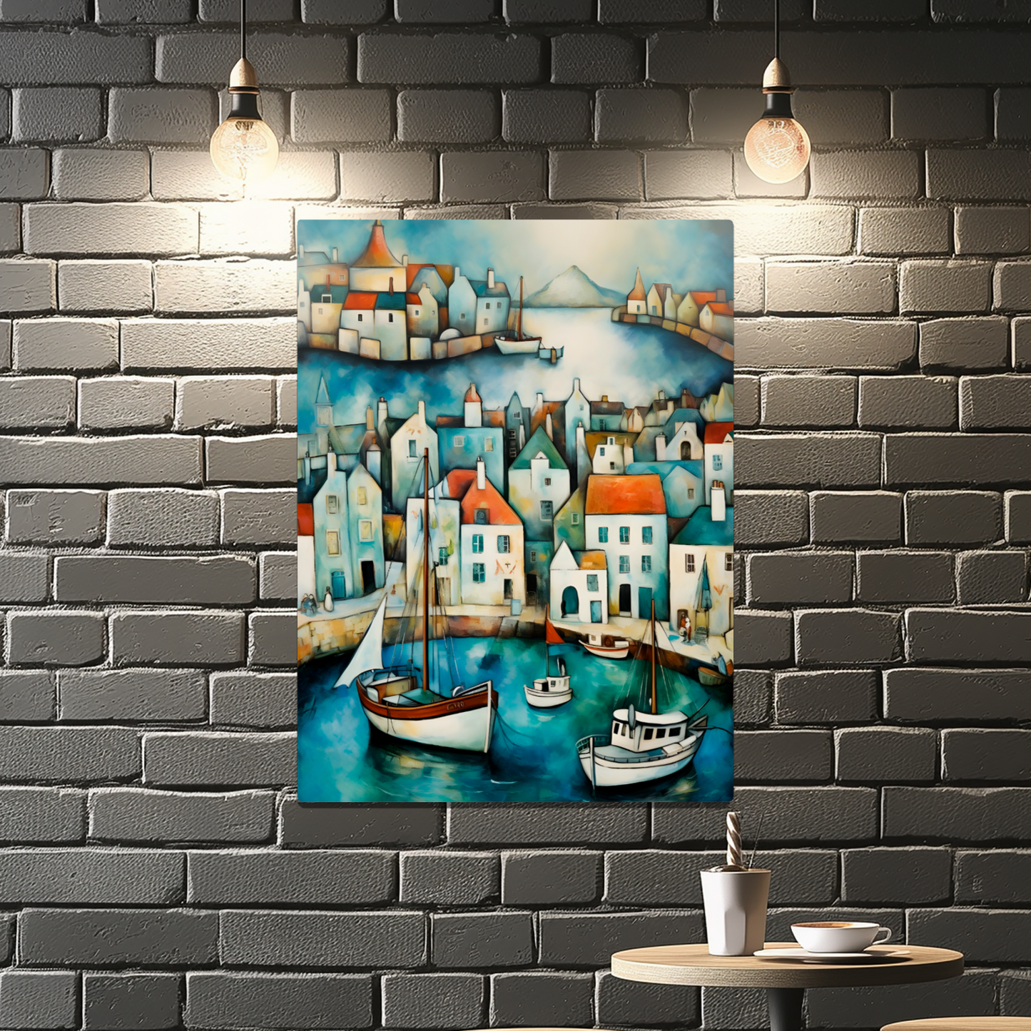Harbour Hues Premium Portrait Aluminum Prints