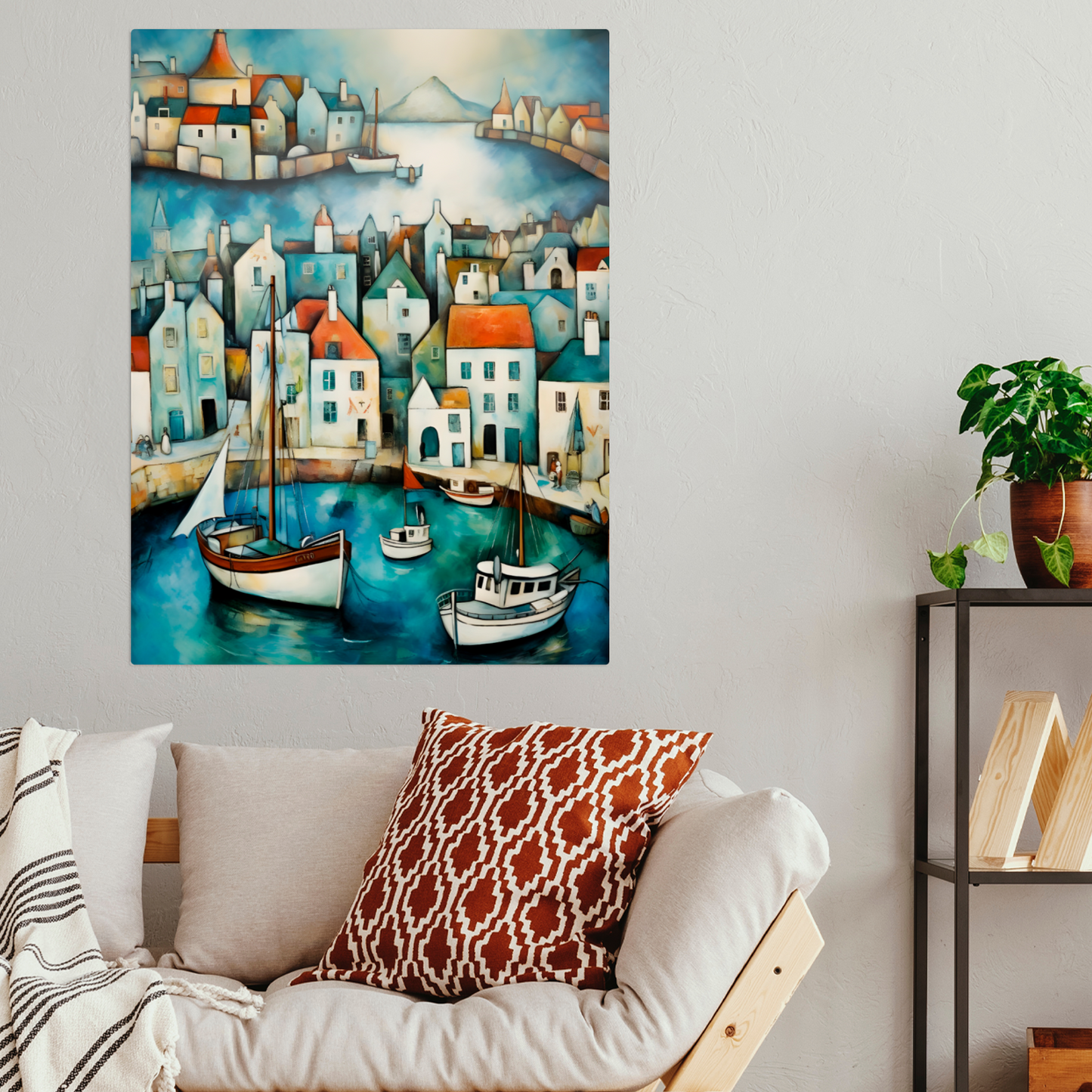 Harbour Hues Premium Portrait Aluminum Prints