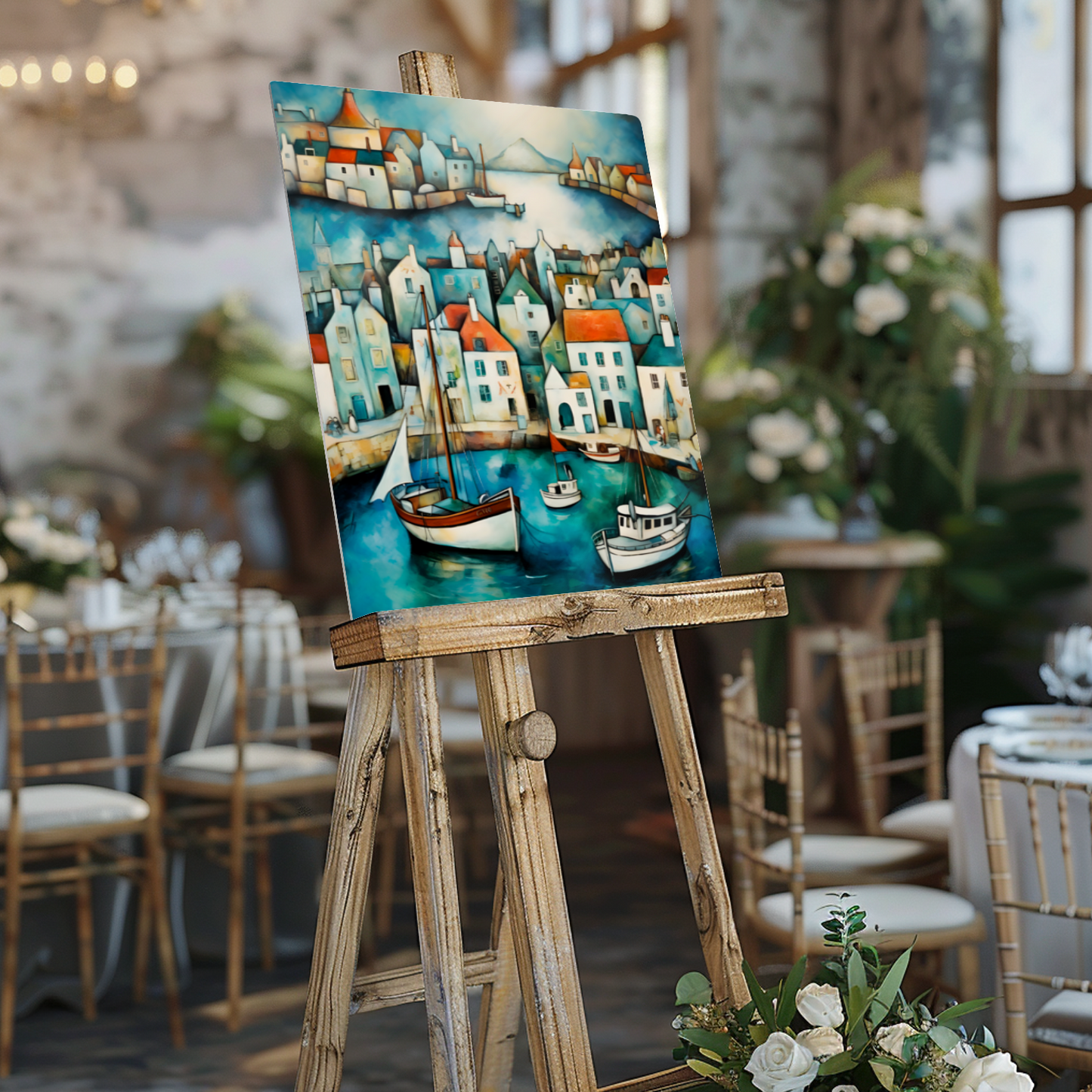Harbour Hues Premium Portrait Aluminum Prints