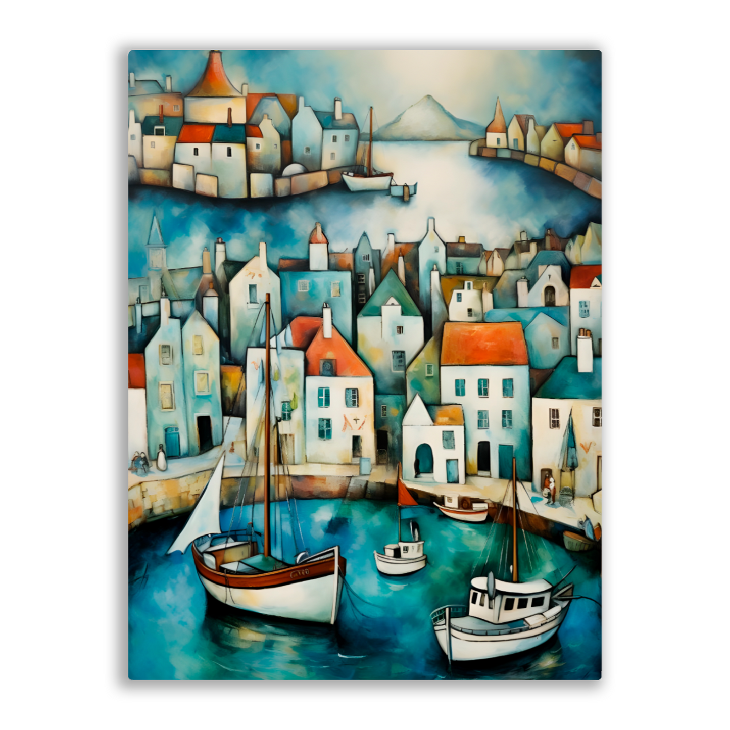 Harbour Hues Premium Portrait Aluminum Prints