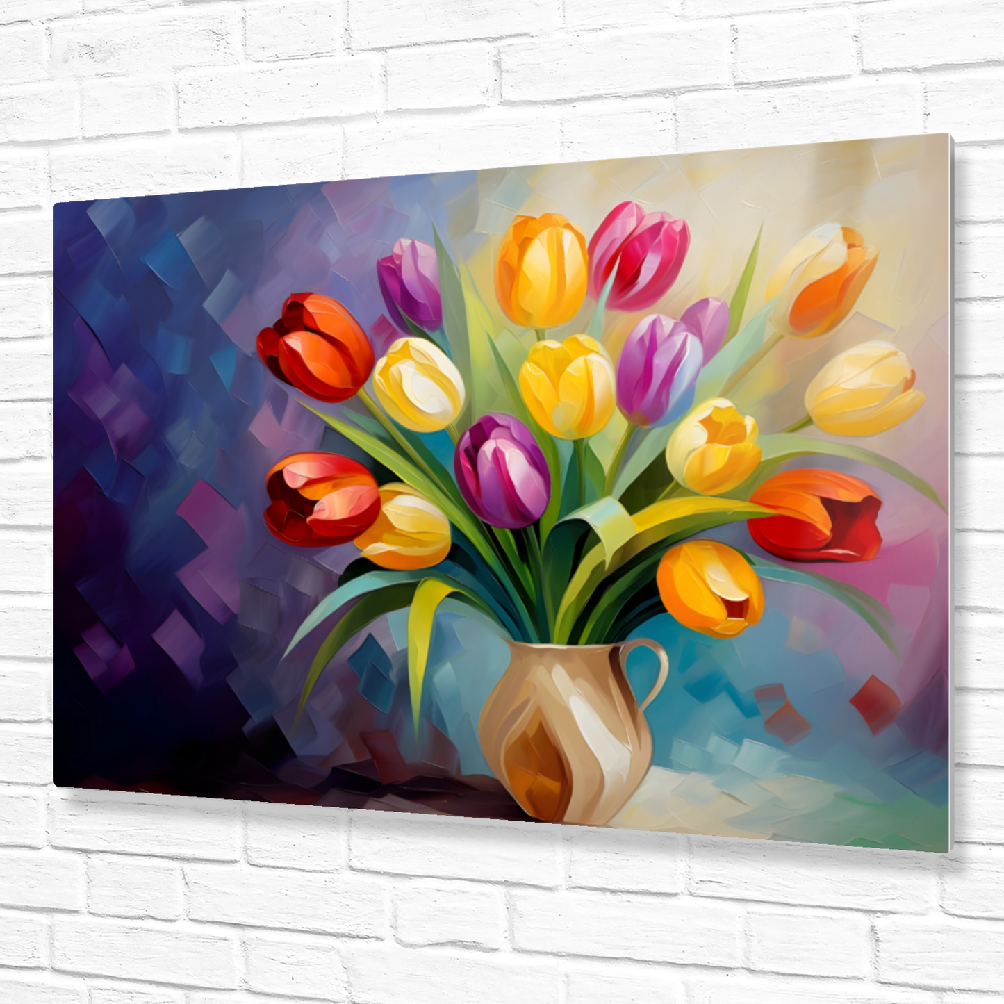 Kaleidoscope of Elegance Deluxe Box Landscape Canvas Print