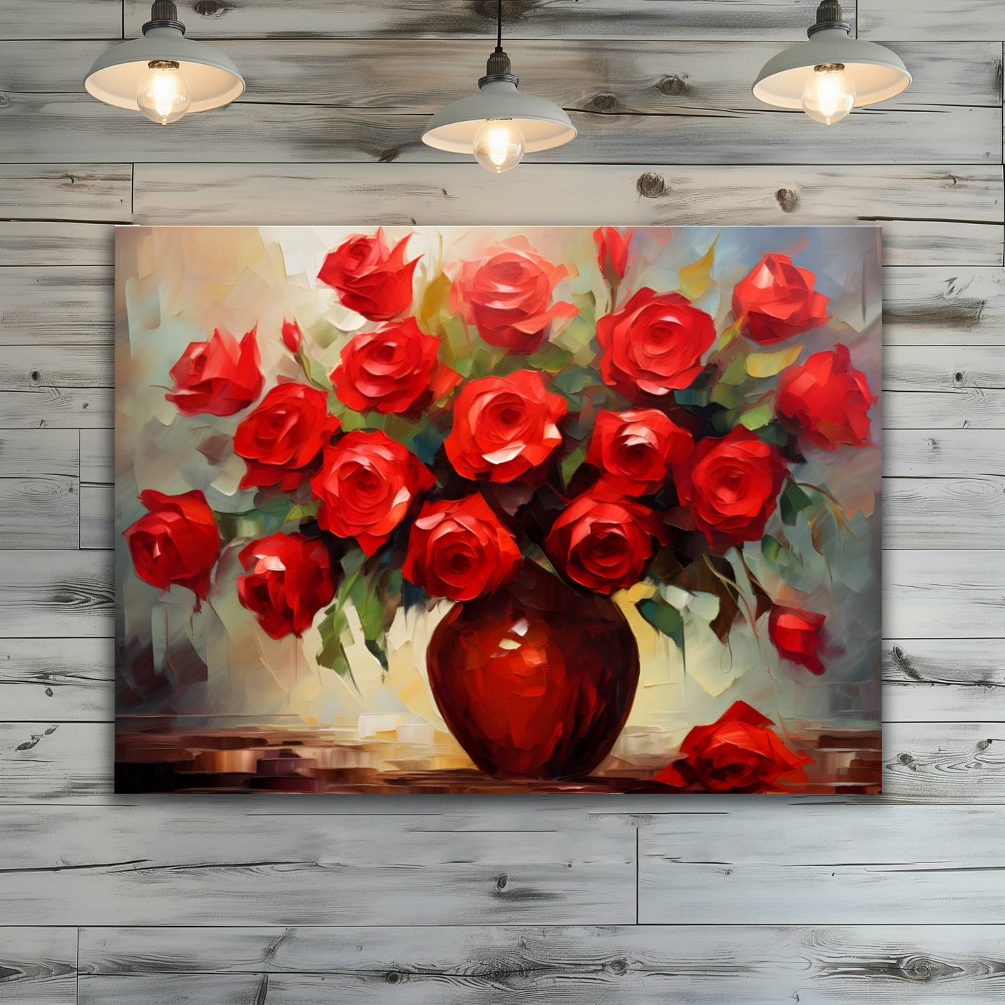 Vermilion Vitality Premium Landscape Aluminum Prints
