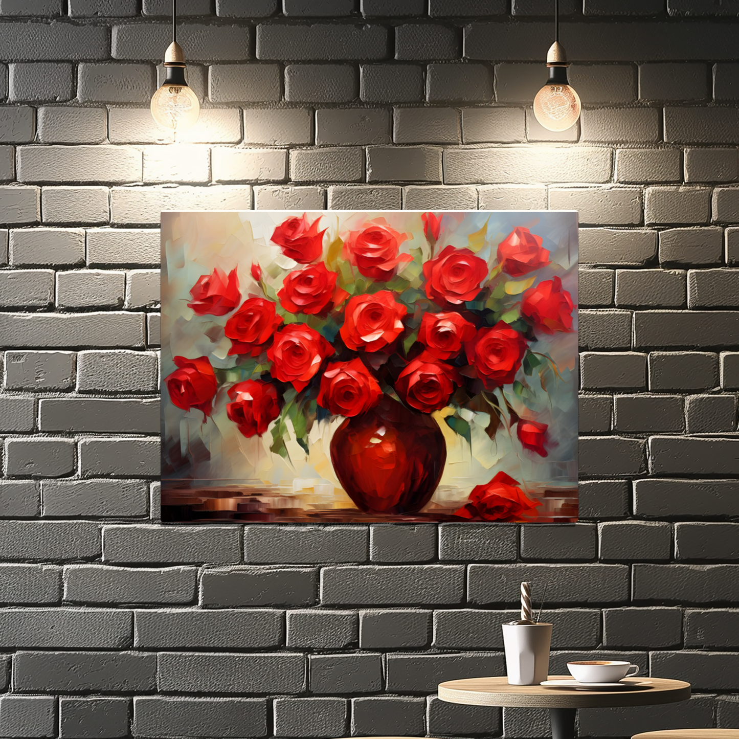 Vermilion Vitality Premium Landscape Aluminum Prints