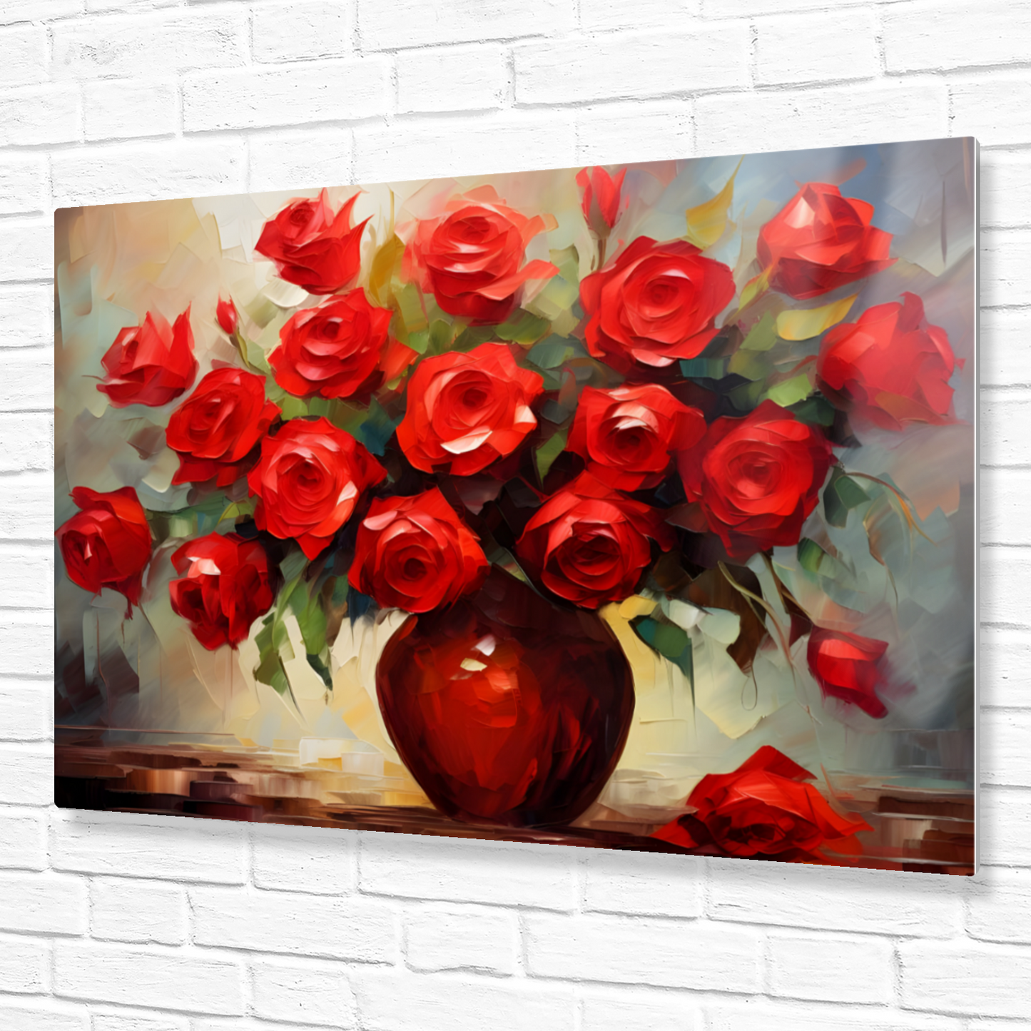 Vermilion Vitality Premium Landscape Aluminum Prints