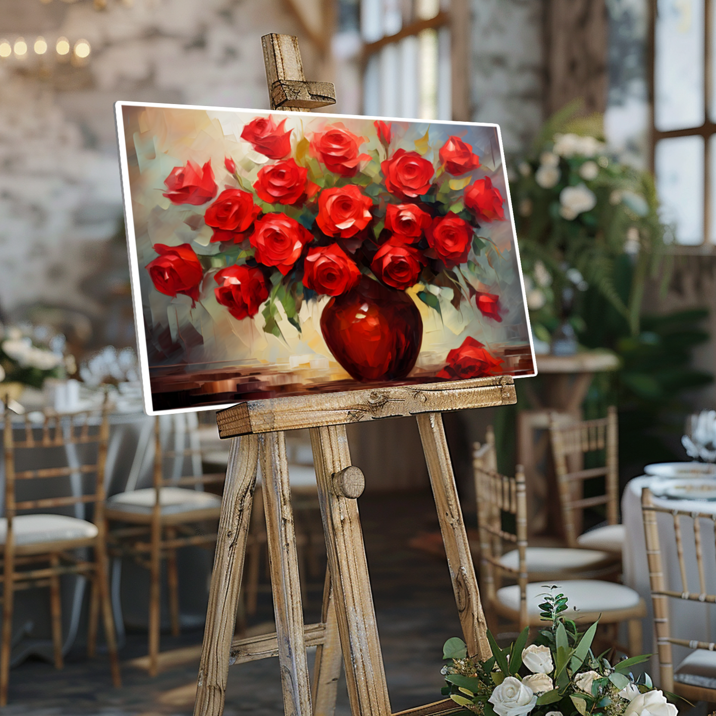 Vermilion Vitality Premium Landscape Aluminum Prints