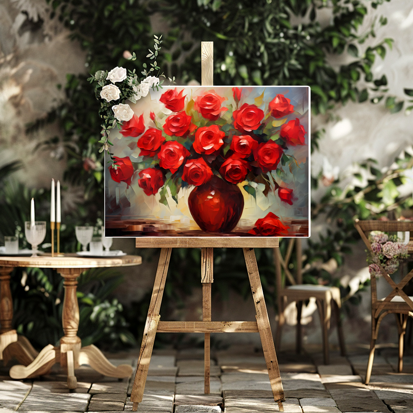 Vermilion Vitality Premium Landscape Aluminum Prints