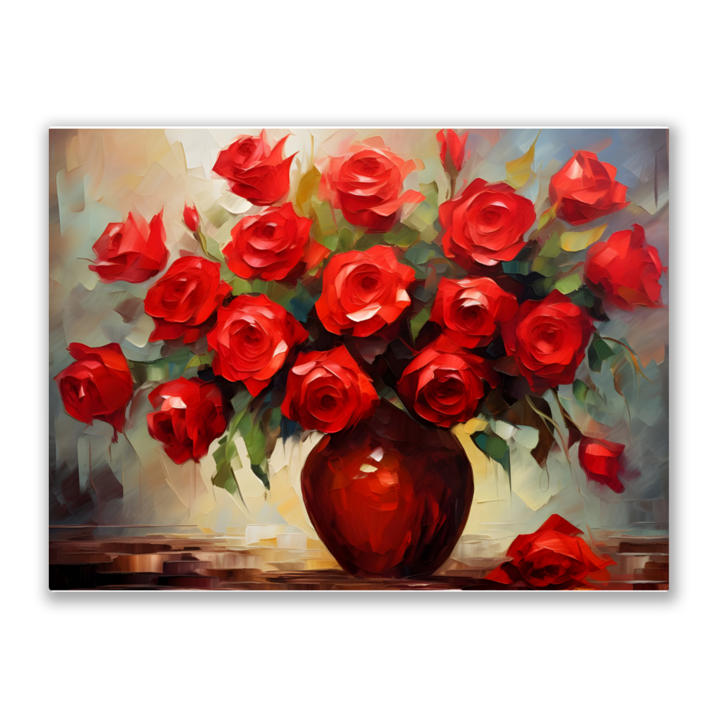 Vermilion Vitality Premium Landscape Aluminum Prints