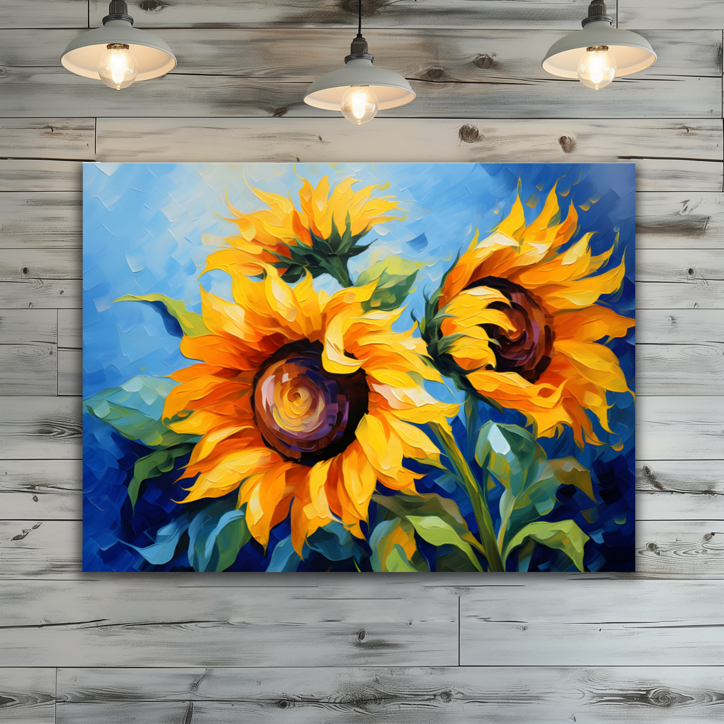 Azure Embrace Premium Landscape Aluminum Prints