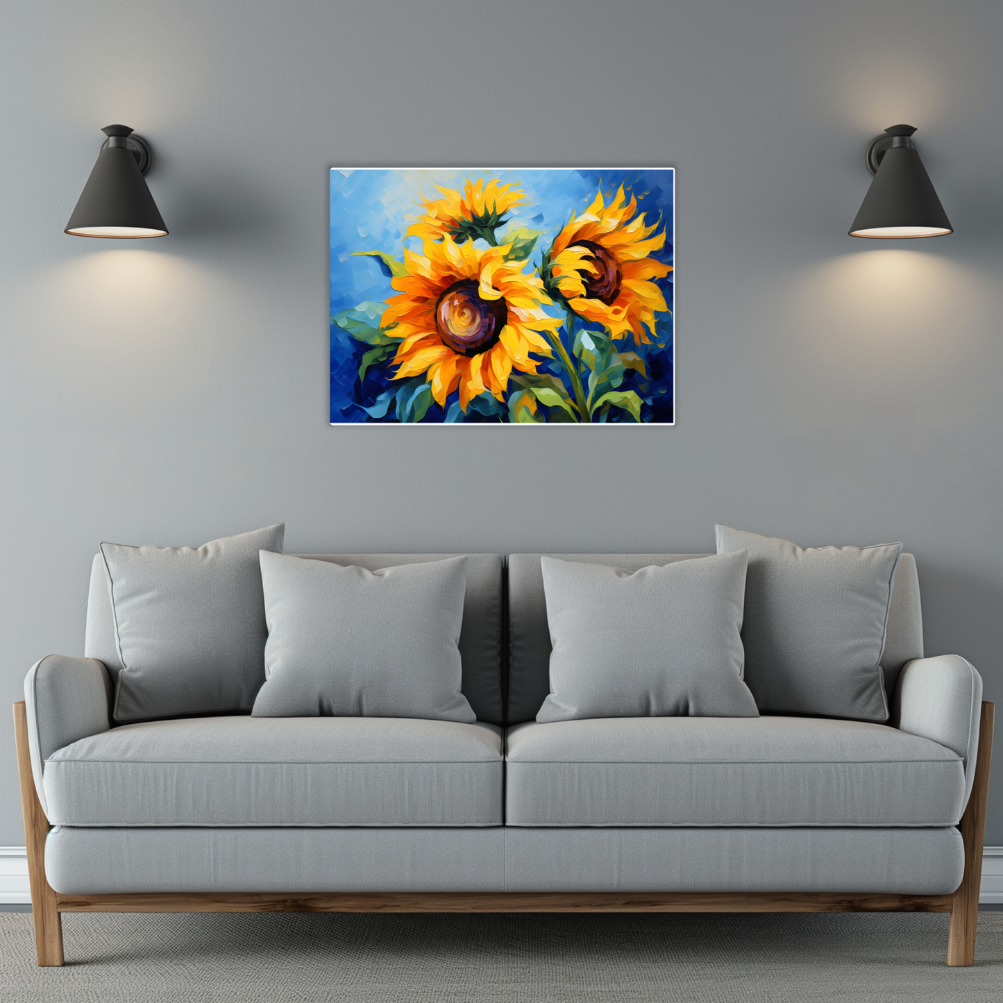 Azure Embrace Premium Landscape Aluminum Prints