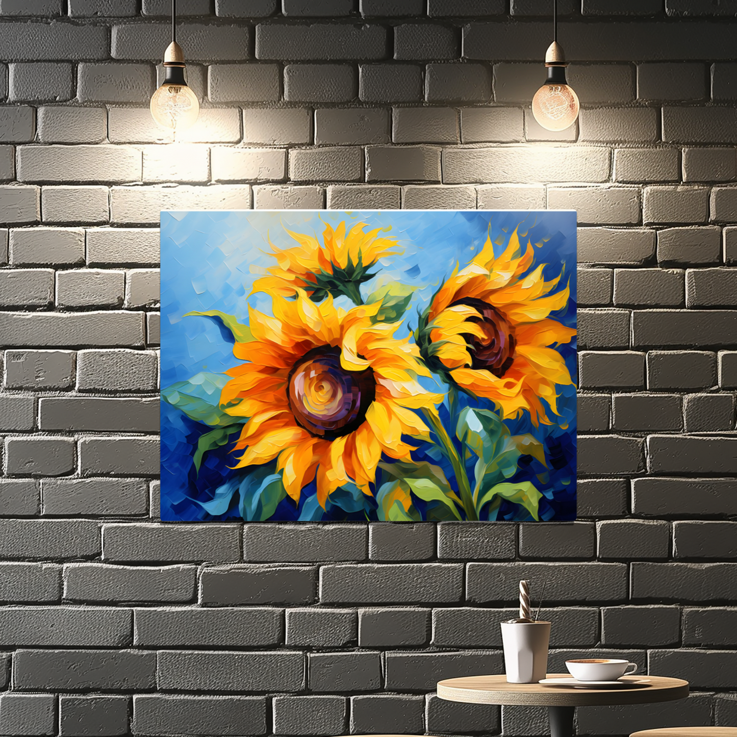 Azure Embrace Premium Landscape Aluminum Prints