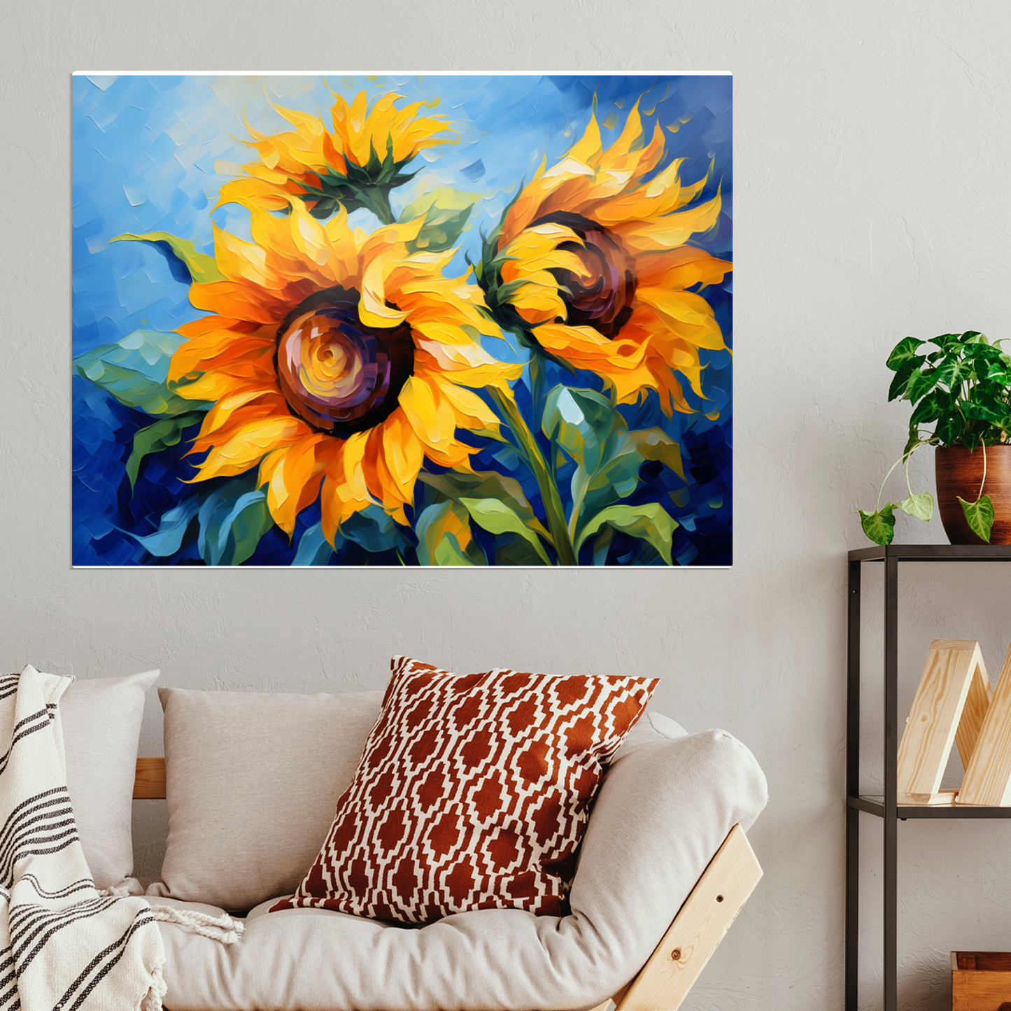 Azure Embrace Premium Landscape Aluminum Prints