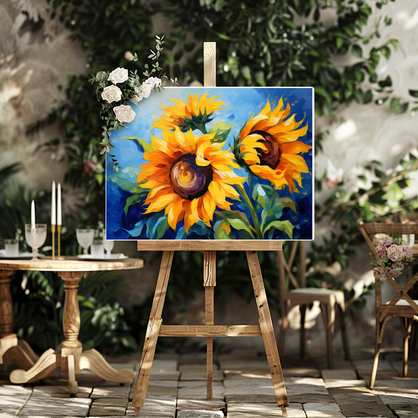 Azure Embrace Premium Landscape Aluminum Prints