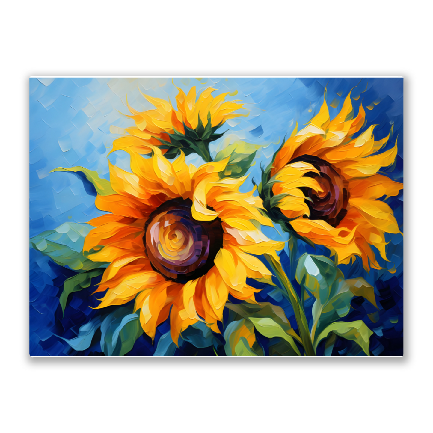 Azure Embrace Premium Landscape Aluminum Prints