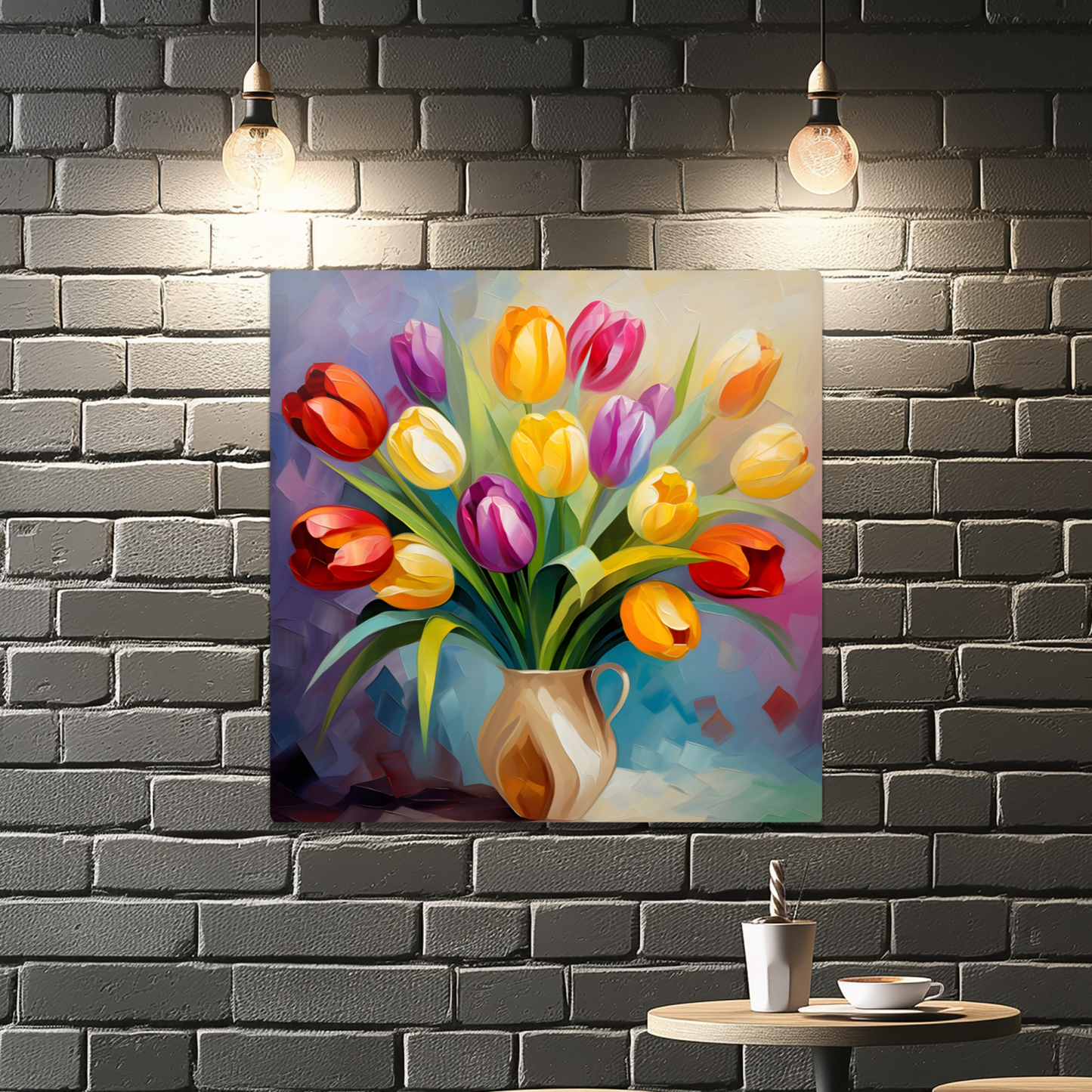 Kaleidoscope of Elegance Premium Square Aluminum Prints