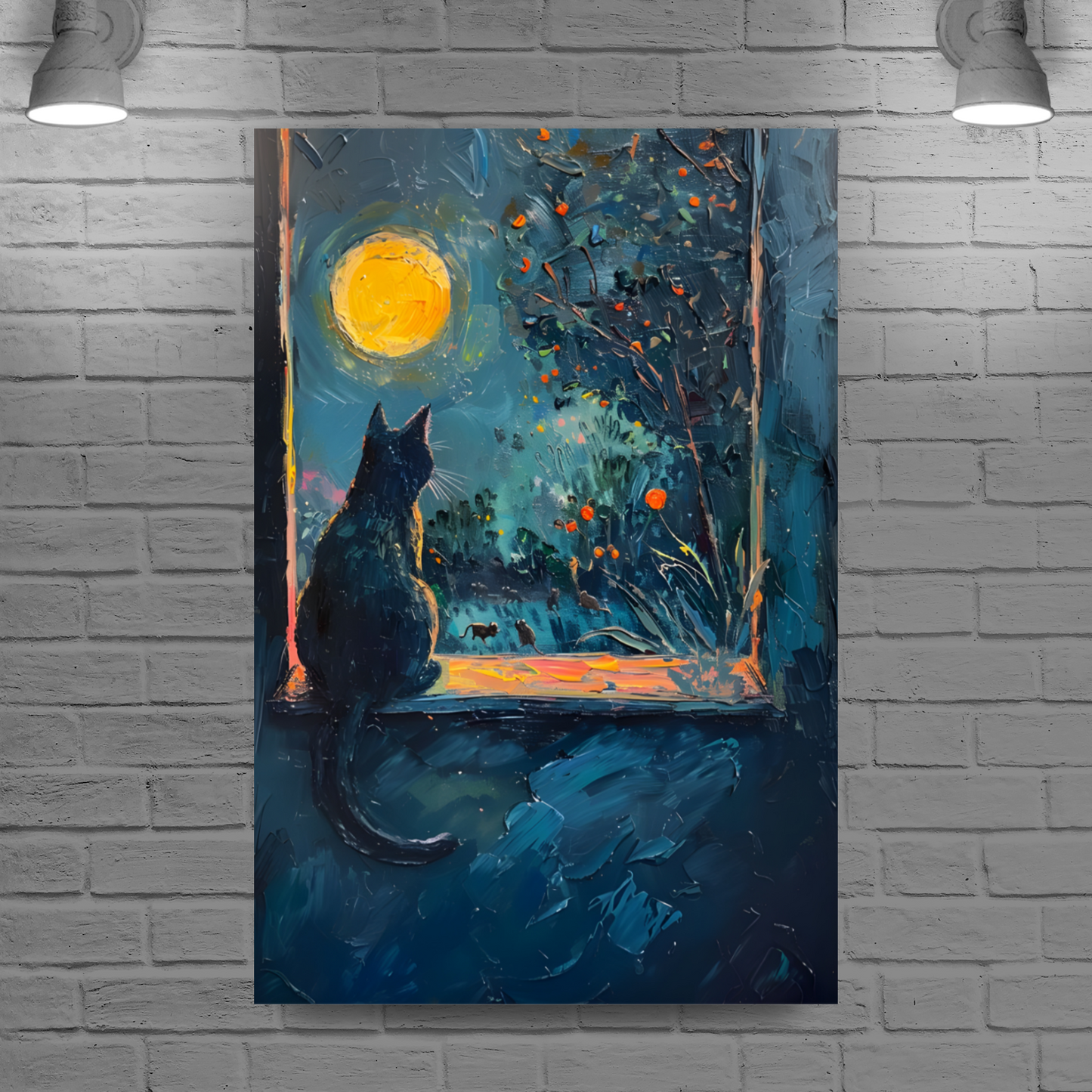 Window to the Wild Deluxe Box Portrait Canvas Prints