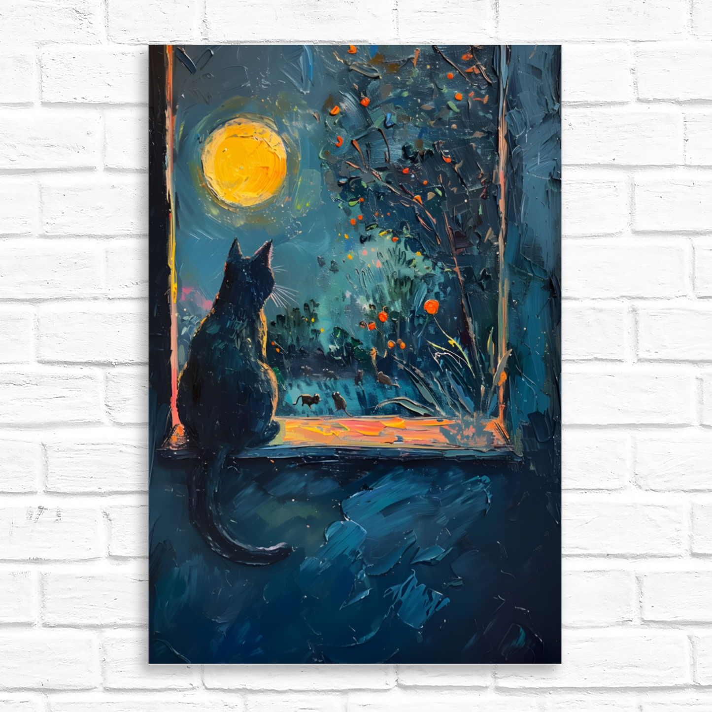Window to the Wild Deluxe Box Portrait Canvas Prints