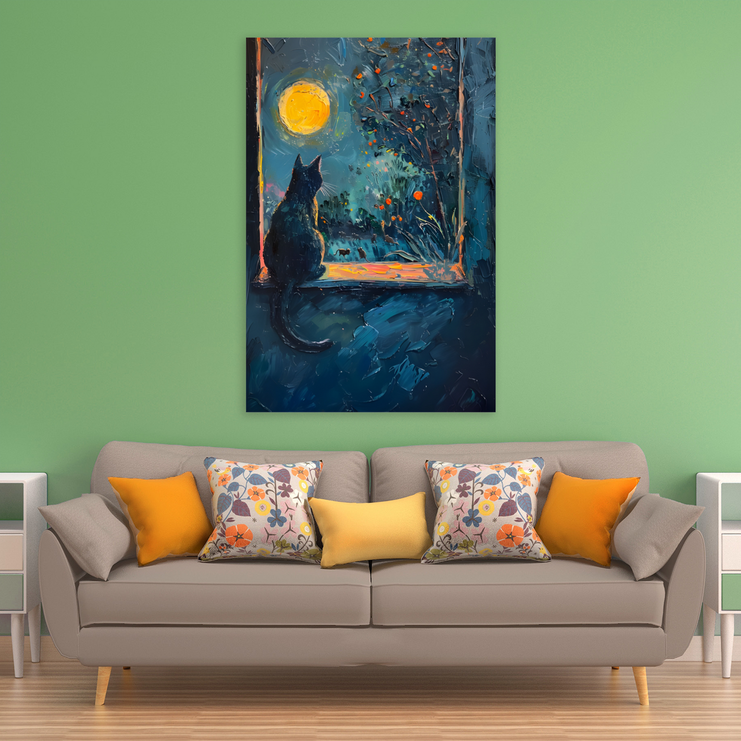 Window to the Wild Deluxe Box Portrait Canvas Prints