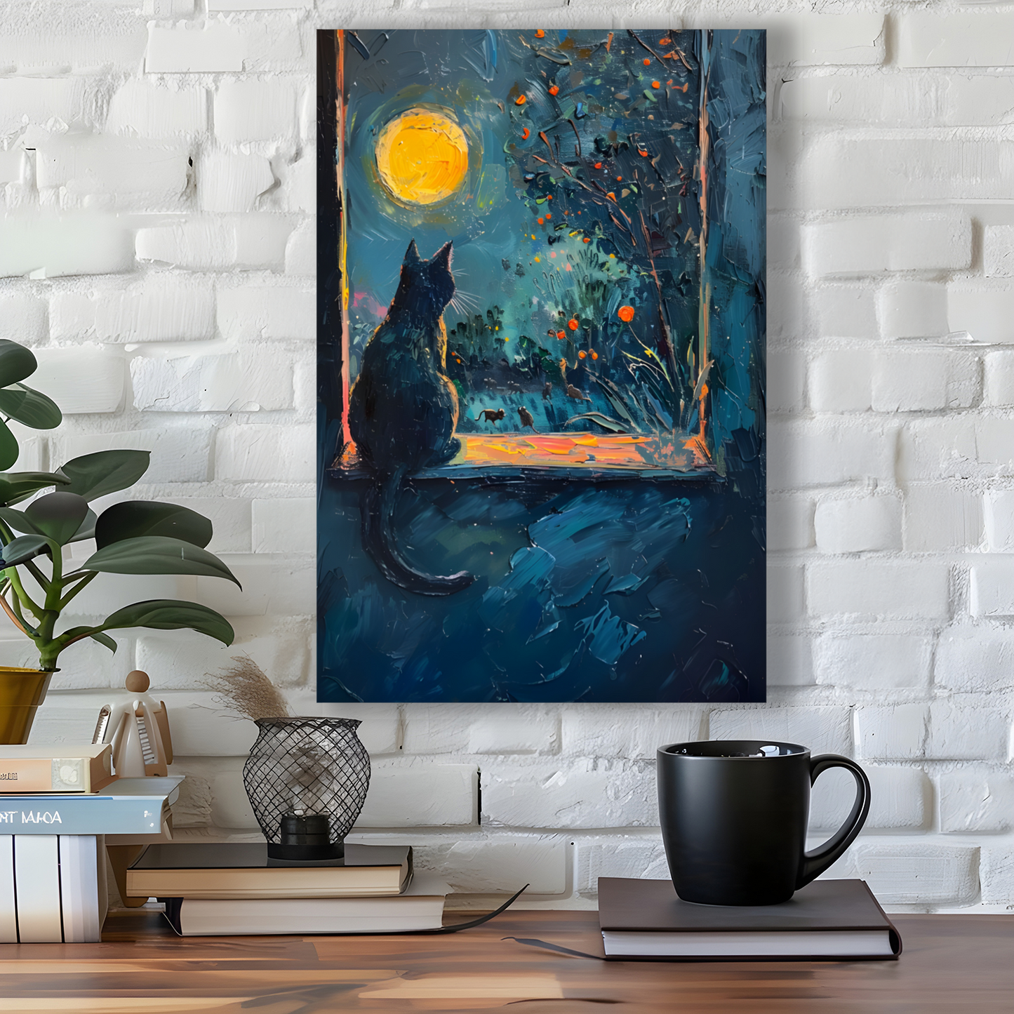 Window to the Wild Deluxe Box Portrait Canvas Prints