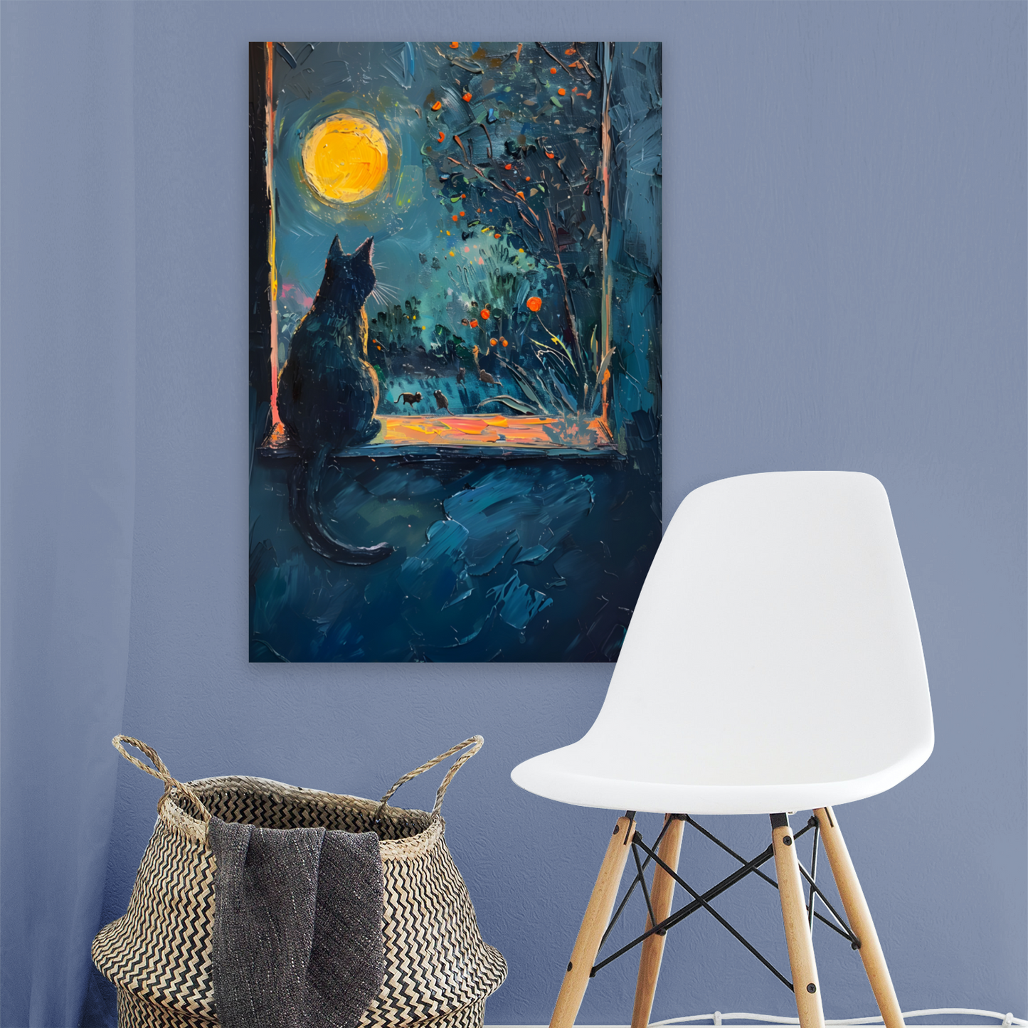 Window to the Wild Deluxe Box Portrait Canvas Prints