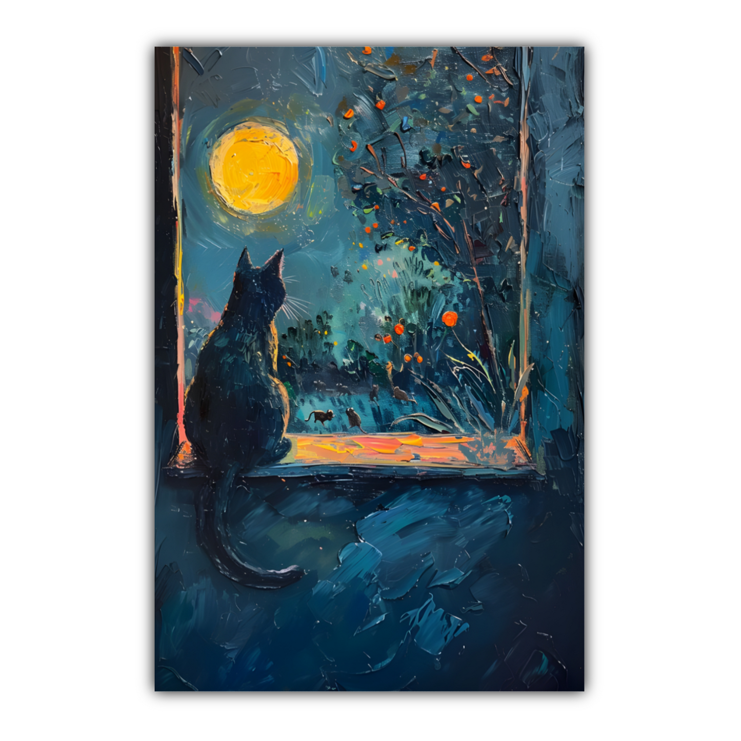 Window to the Wild Deluxe Box Portrait Canvas Prints