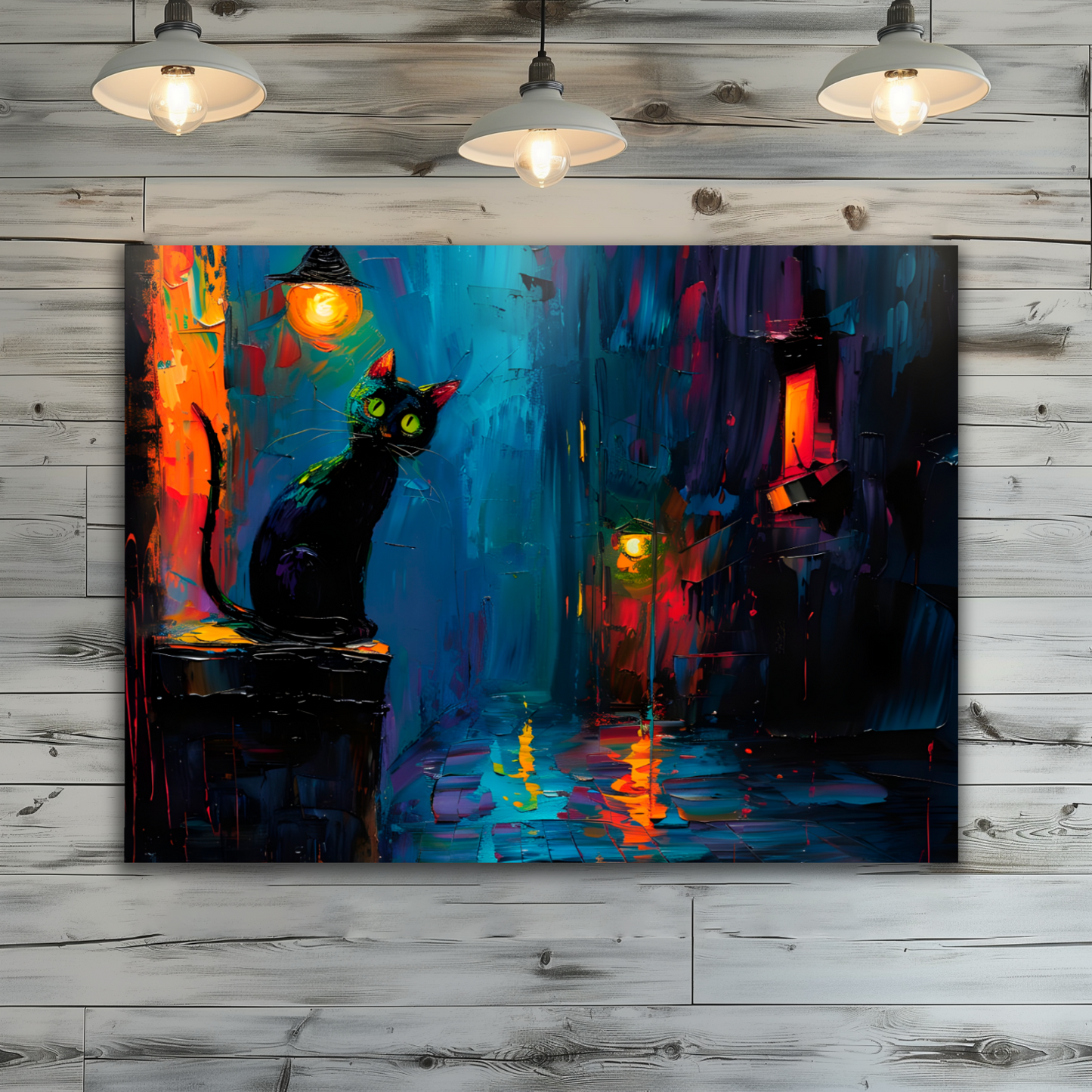 Nocturnal Guardian Premium Landscape Aluminum Prints