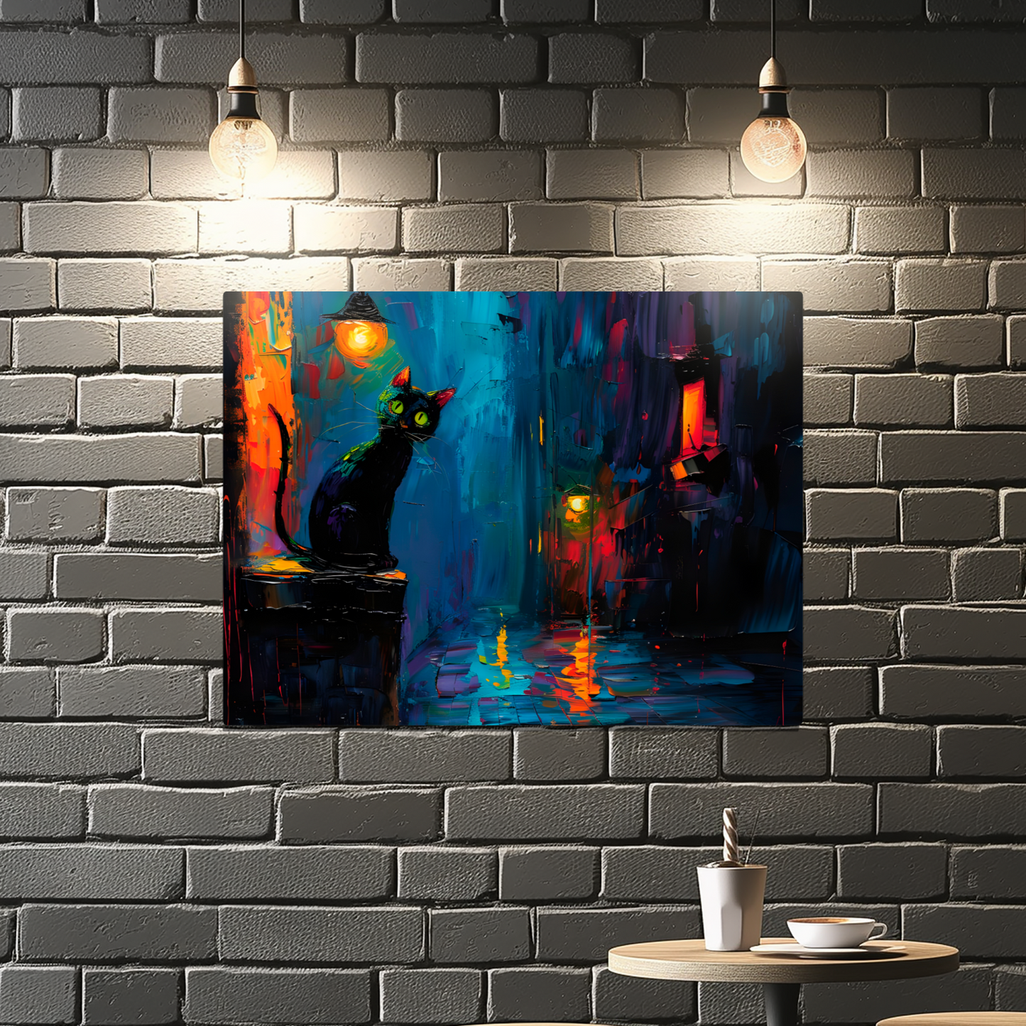 Nocturnal Guardian Premium Landscape Aluminum Prints