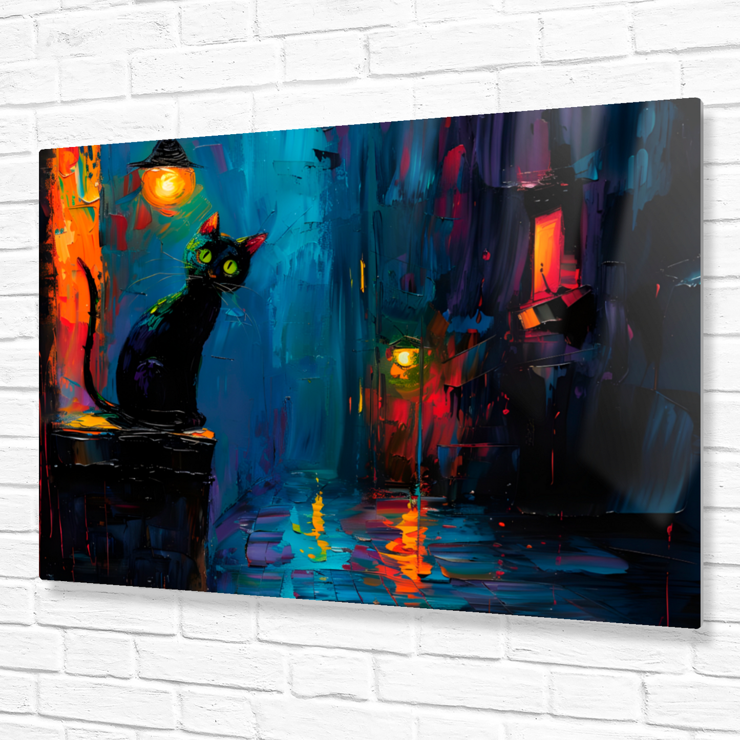Nocturnal Guardian Premium Landscape Aluminum Prints