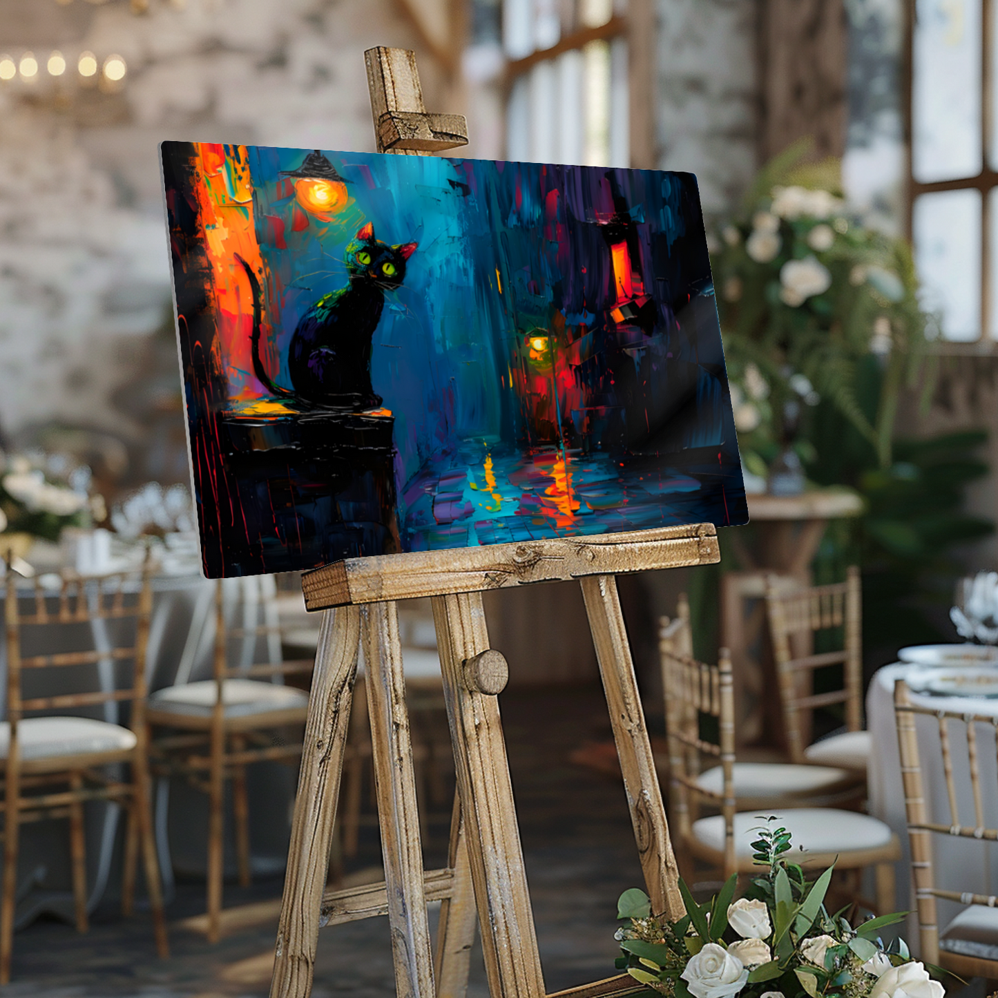 Nocturnal Guardian Premium Landscape Aluminum Prints