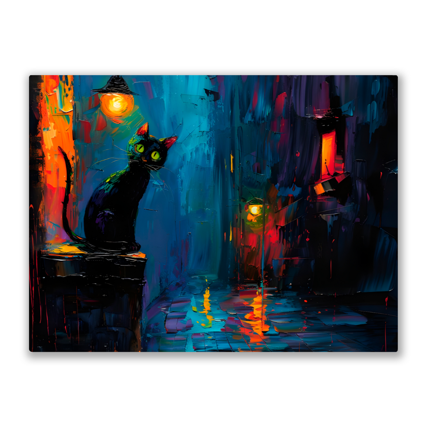 Nocturnal Guardian Premium Landscape Aluminum Prints