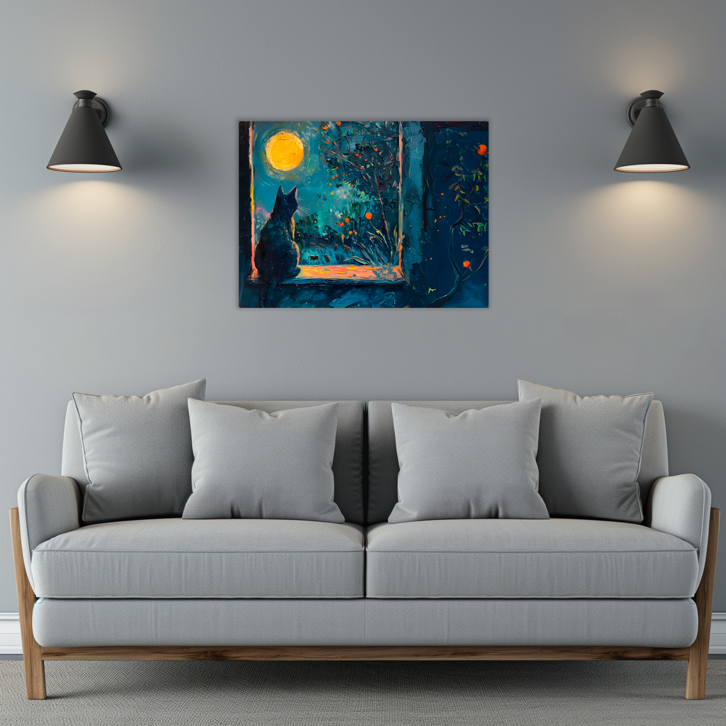 Window to the Wild Premium Landscape Aluminum Prints