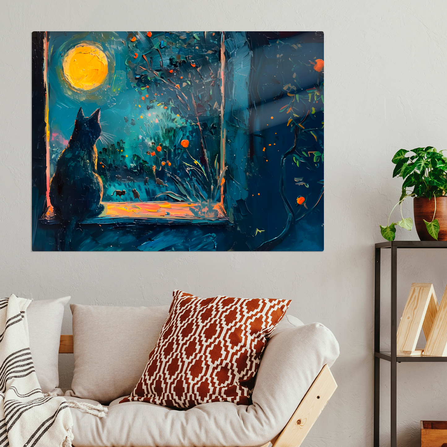 Window to the Wild Premium Landscape Aluminum Prints