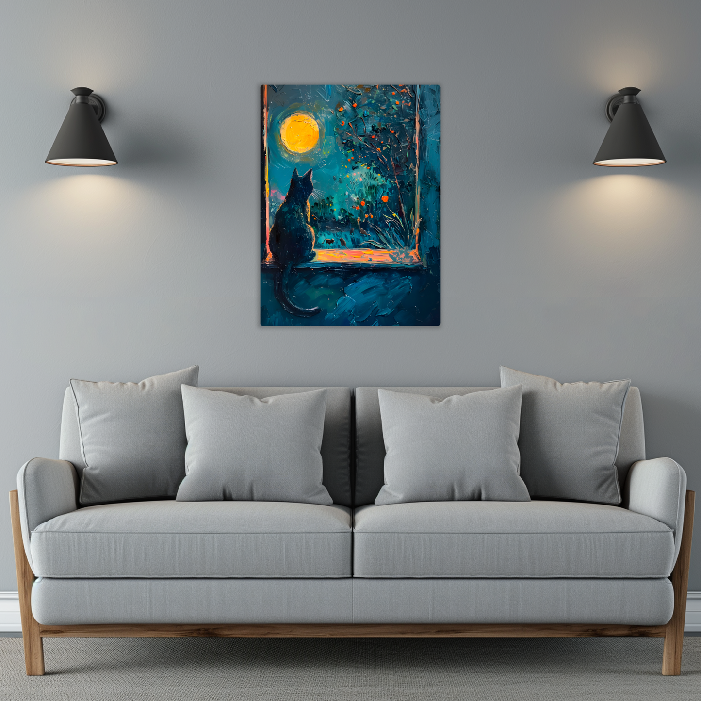 Window to the Wild Premium Portrait Aluminum Prints