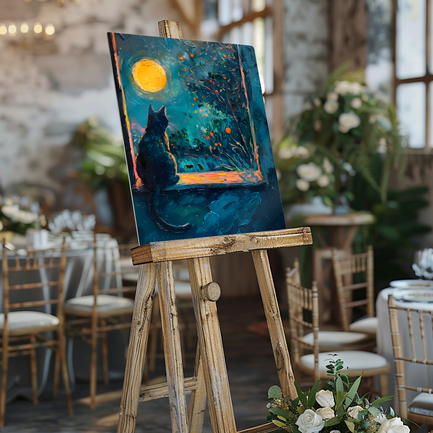 Window to the Wild Premium Portrait Aluminum Prints