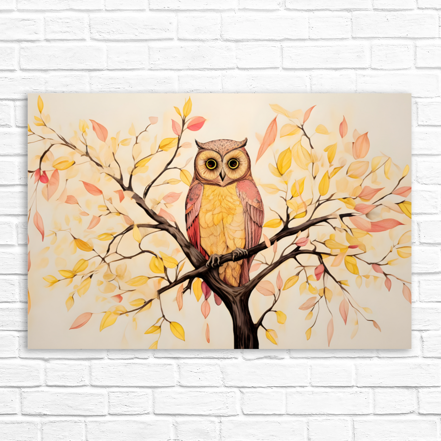 Owls Perch Deluxe Box Landscape Canvas Prints