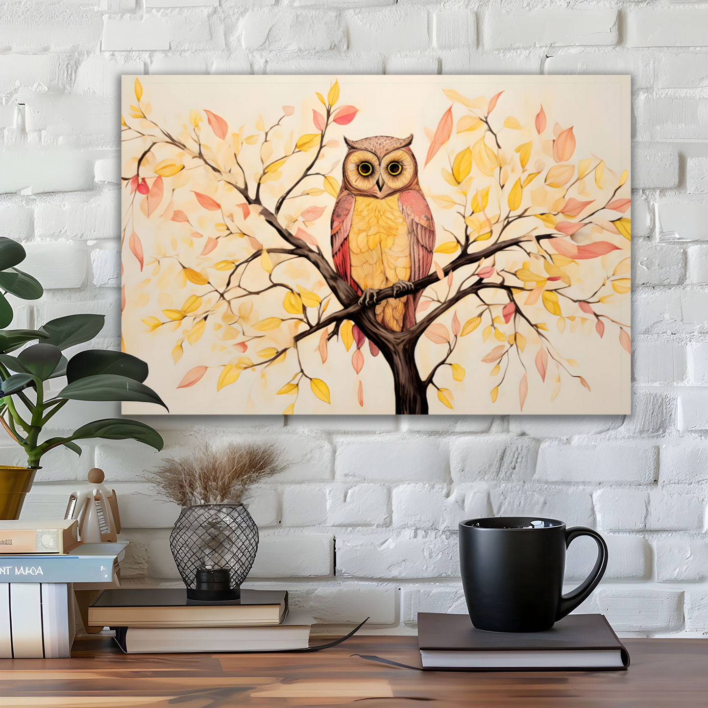 Owls Perch Deluxe Box Landscape Canvas Prints