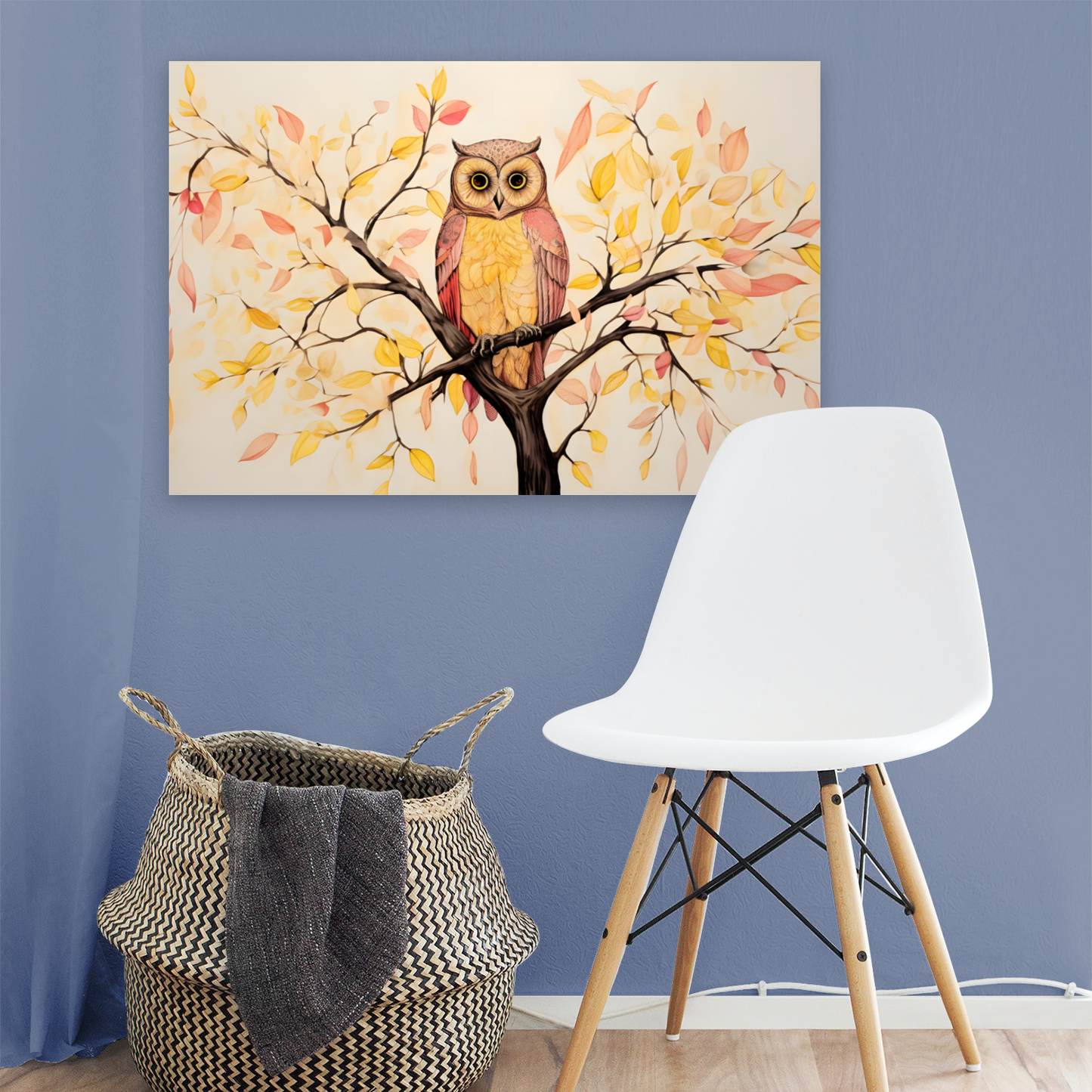 Owls Perch Deluxe Box Landscape Canvas Prints