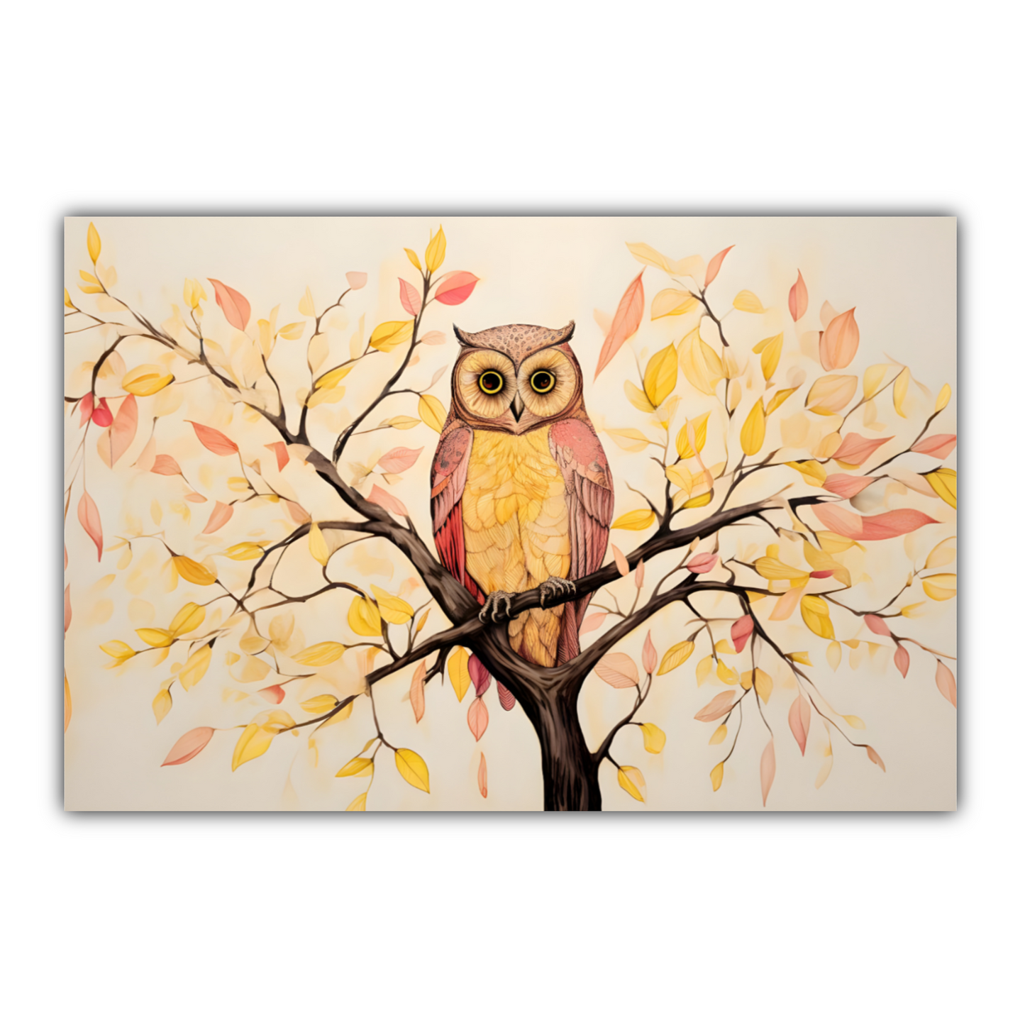 Owls Perch Deluxe Box Landscape Canvas Prints