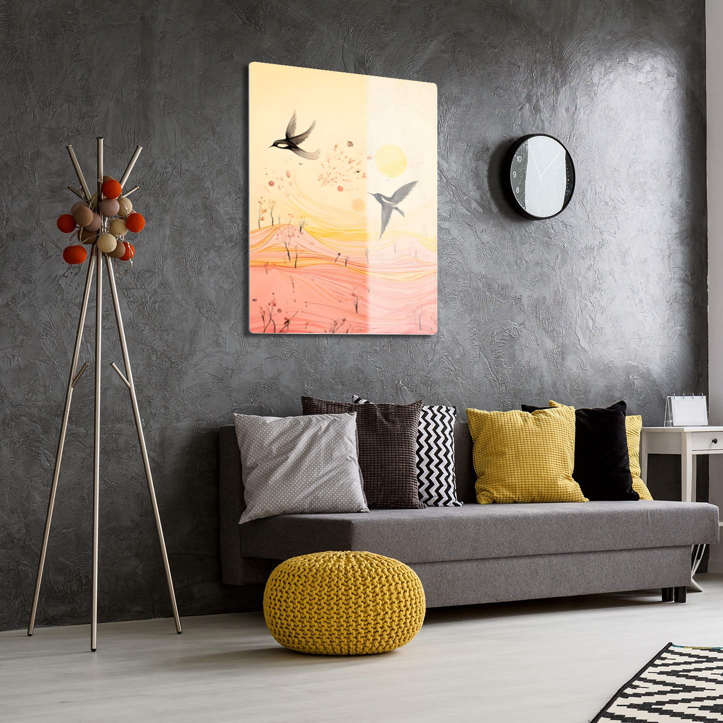 Harmony Of Swifts Premium Portrait Aluminum Prints